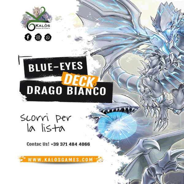 Deck DRAGO BIANCO OCCHI BLU