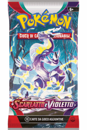 POKEMON SCARLATTO & VIOLETTO BUSTA