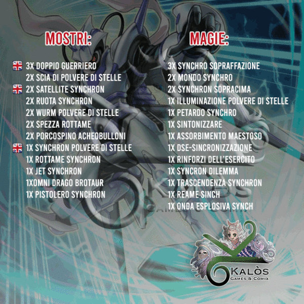 Deck DRAGO POLVERE DI STELLE - immagine 3