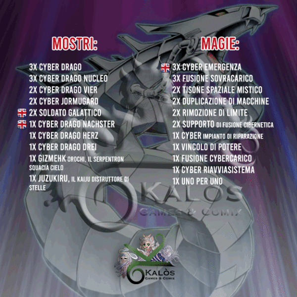Deck CYBER DRAGO - immagine 4