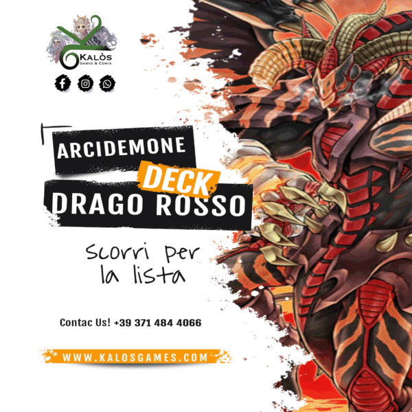 Deck ARCIDEMONE DRAGO ROSSO