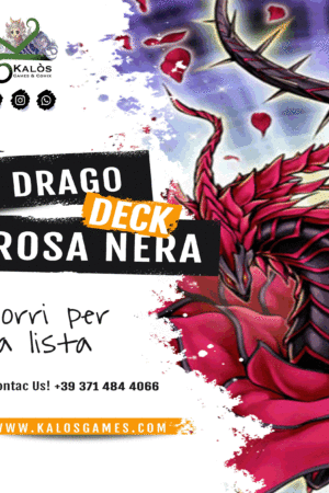 Deck DRAGO ROSA NERA