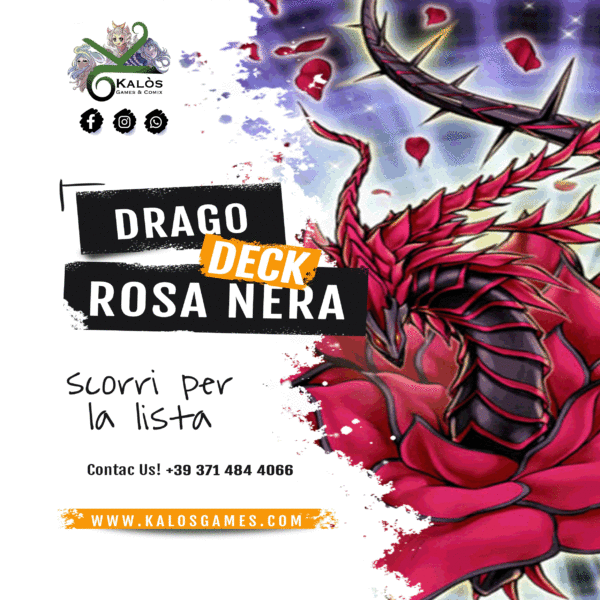 Deck DRAGO ROSA NERA