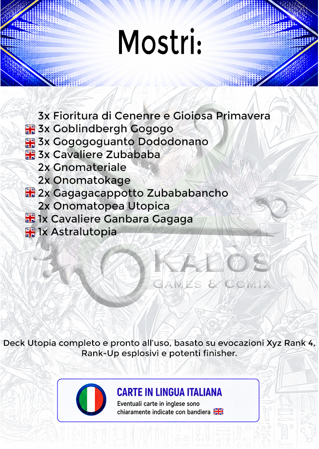 UTOPIA DECK YU-GI-OH! - Utopic - immagine 2