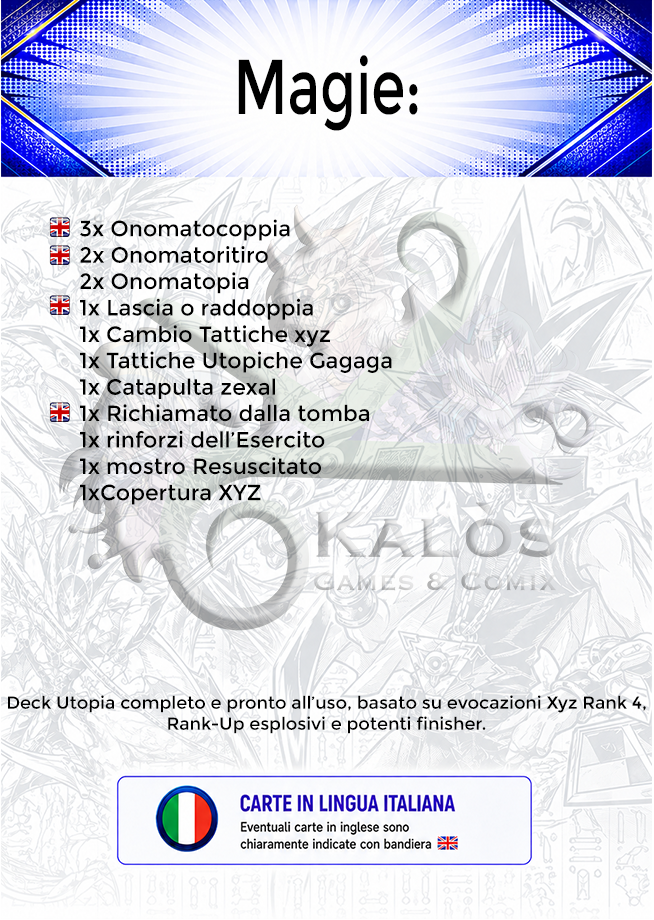 UTOPIA DECK YU-GI-OH! - Utopic - immagine 3