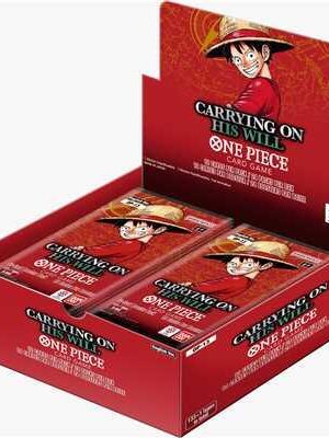 ONE PIECE CARD GAME Carrying on His Will OP-13 - Display da 24 Buste (ENG)