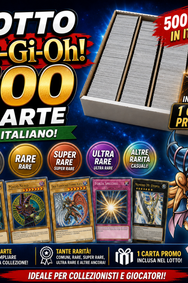 Lotto Yugioh! 500 carte