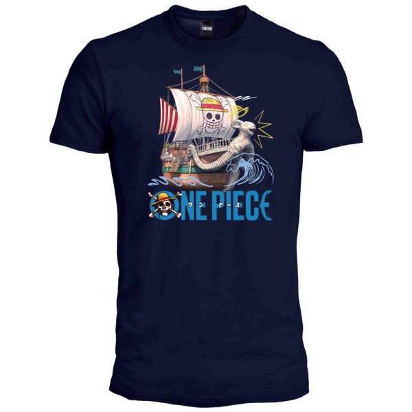 OP GOING MERRY T-SHIRT BLU - S