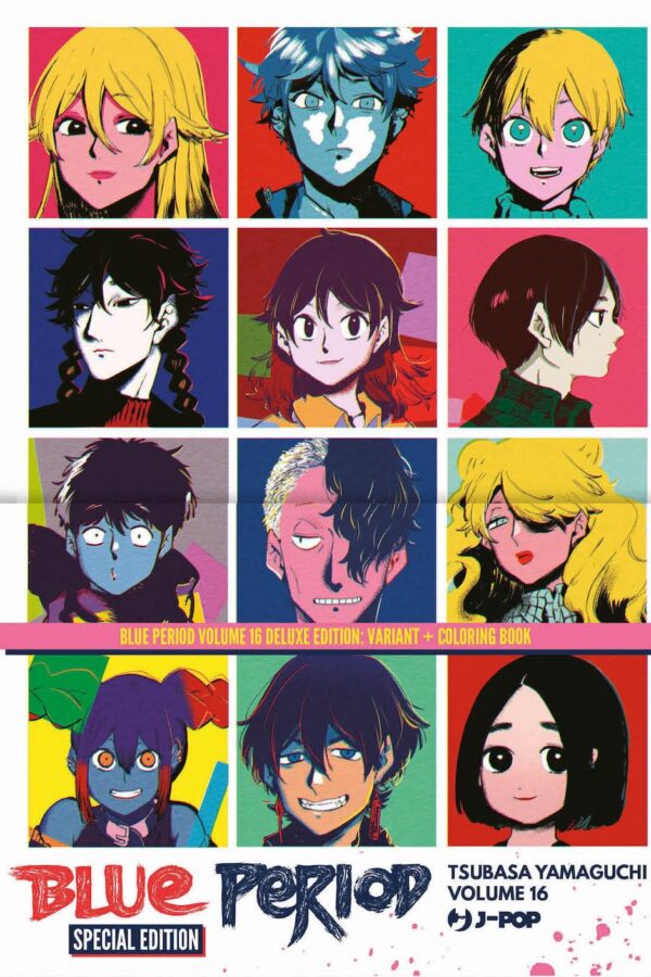 BLUE PERIOD 16 VARIANT COLORING BOO