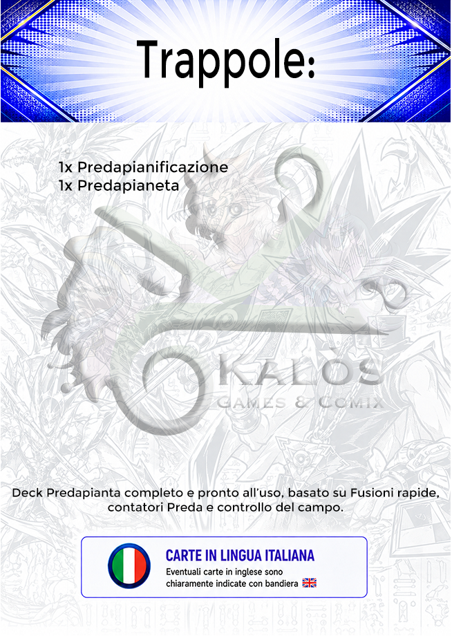 PREDAPIANTA Deck YU-GI-OH! - immagine 4