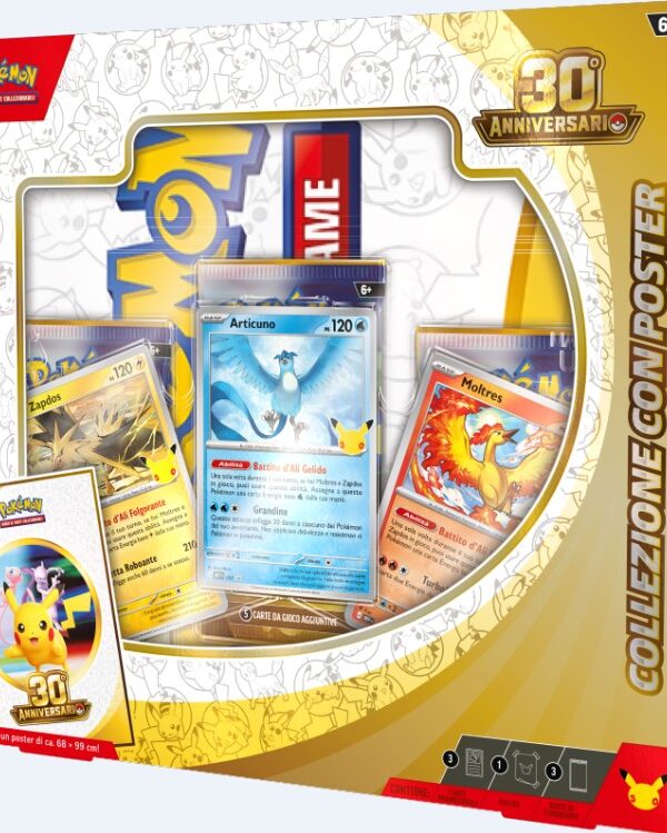 POKEMON 30 ANNIVERSARIO COLL.C/POST