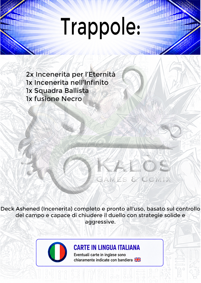 Incenerita Deck Yu-Gi-Oh! – Ashened - immagine 4