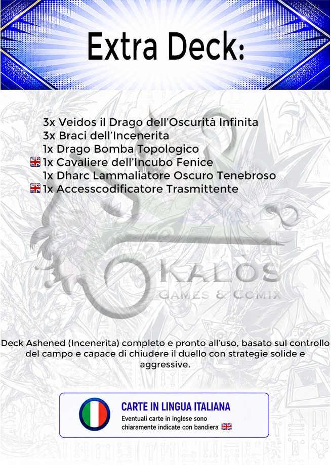 Incenerita Deck Yu-Gi-Oh! – Ashened - immagine 5