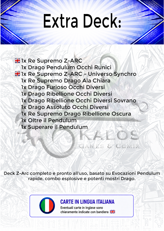 Re Supremo Z-ARC Deck YU-GI-OH! - immagine 5