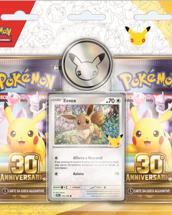 POKEMON 30 ANNIVERSARIO BLISTER 2 B