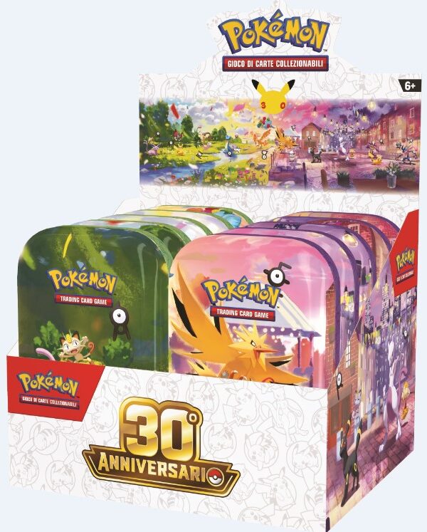 POKEMON 30 ANNIVERSARIO MINI TIN