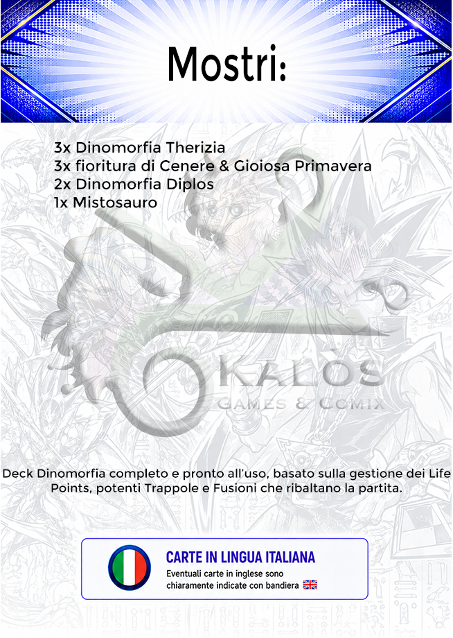 Dinomorfia Deck YU-GI-OH! - immagine 2