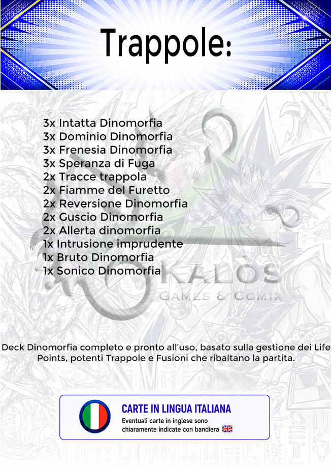 Dinomorfia Deck YU-GI-OH! - immagine 4