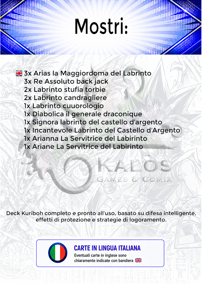 Labrynth Deck Yu-Gi-Oh! (Copia) - immagine 2