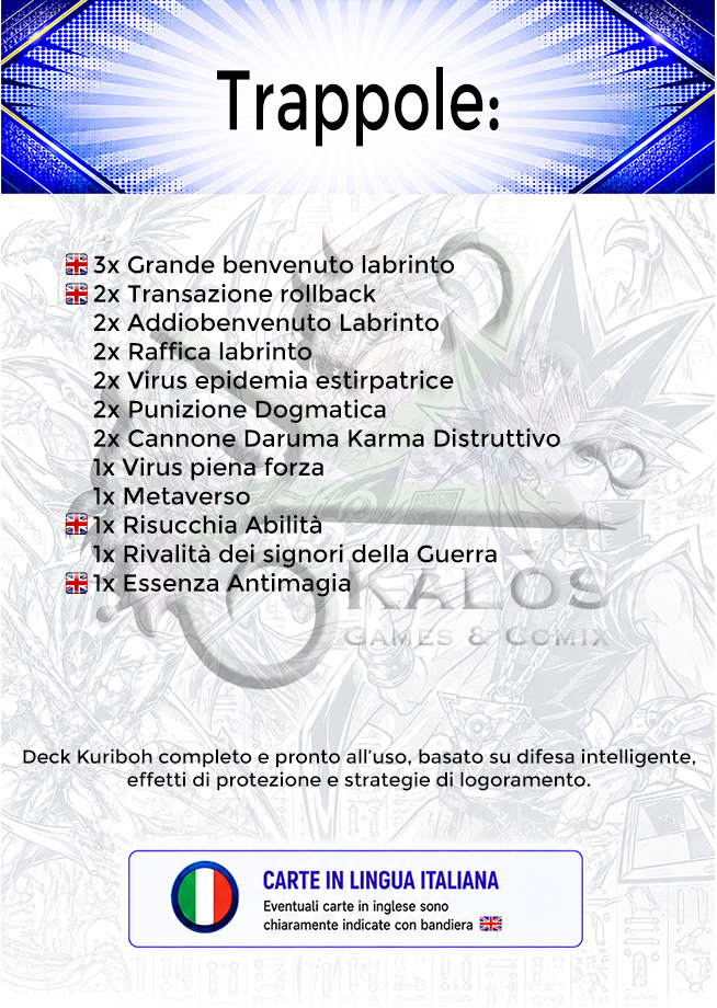 Labrynth Deck Yu-Gi-Oh! (Copia) - immagine 4