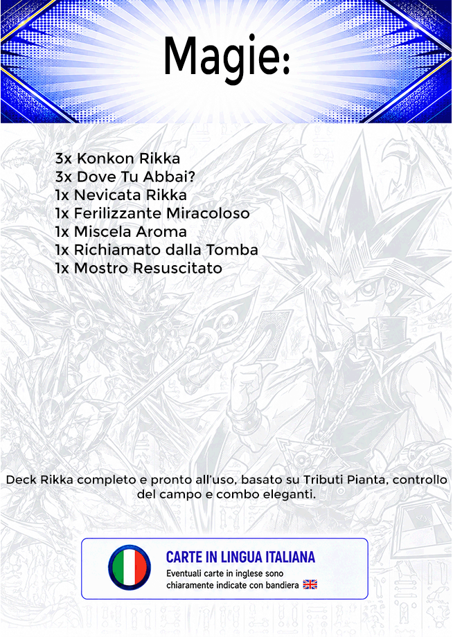 Rikka Deck YU-GI-OH! - immagine 3
